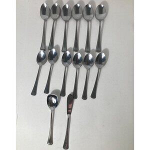 14 Piece 1881 Rogers Oneida Ltd Flatware 6 Tbs 6tsp jam spoon butterknife
